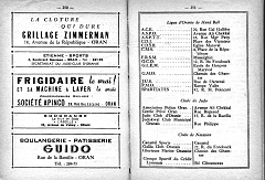SPORTS D ORANIE COMITES LIGUES CLUBS ADRESSES   (2)